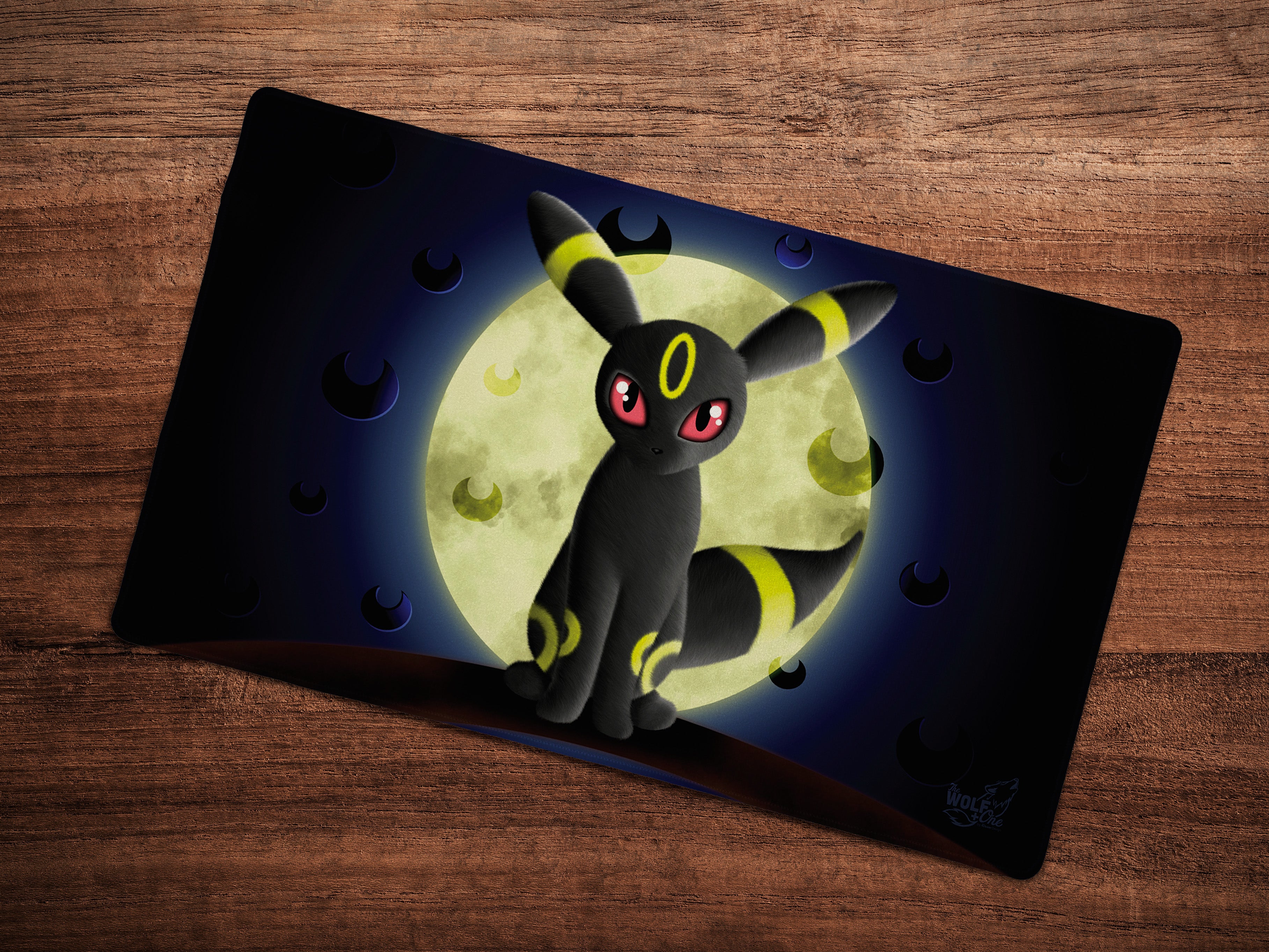 Fluffy Umbreon – TheWolfPlusOne