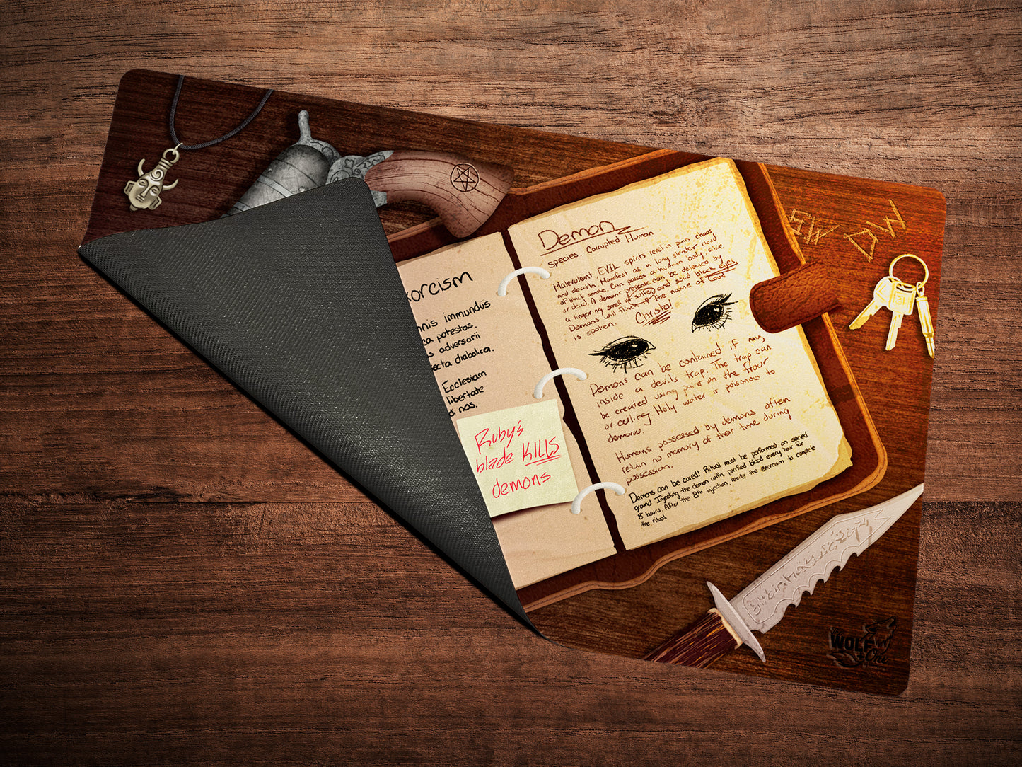 Dealing with Demons Deskmat