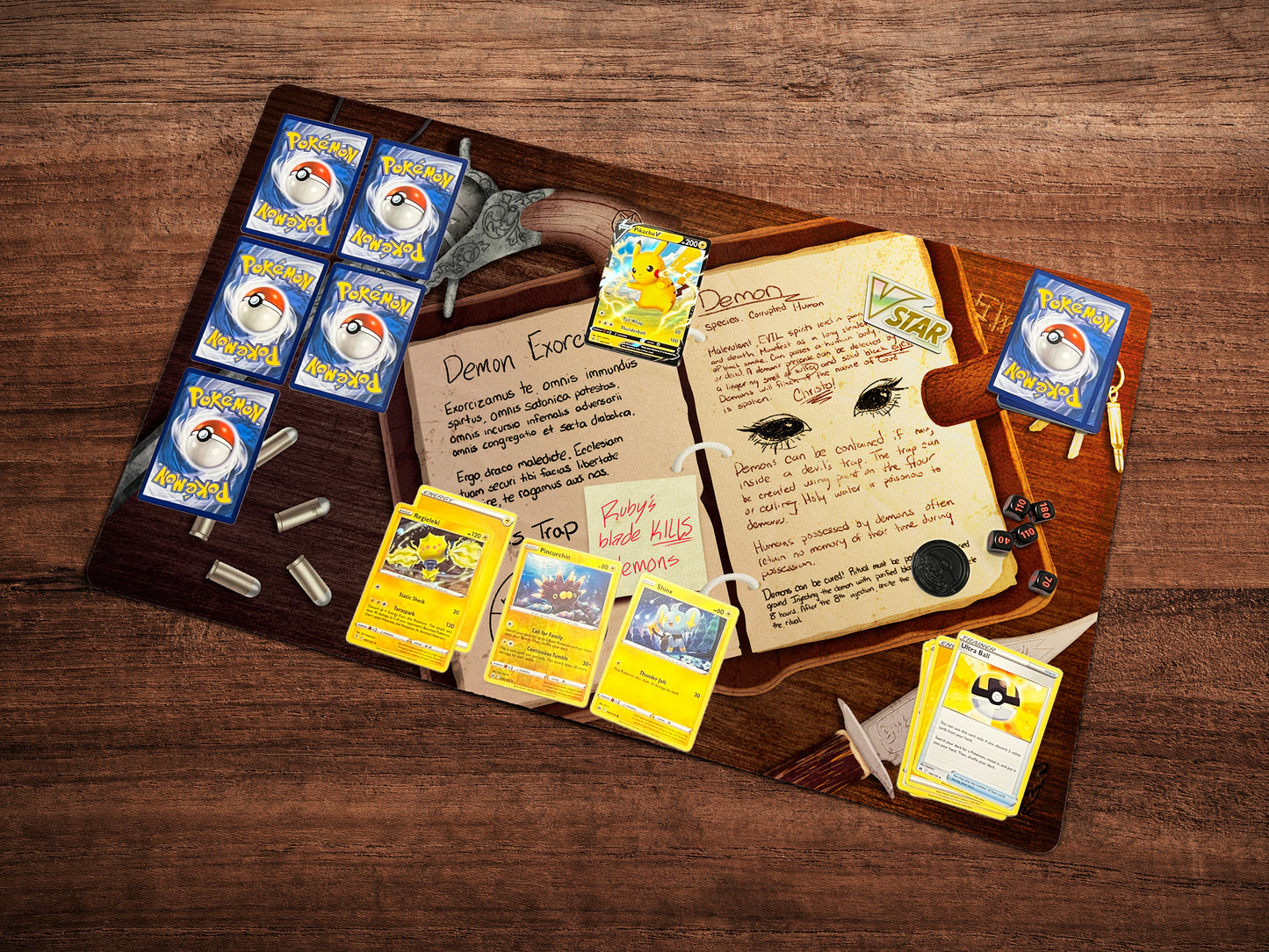 Dealing with Demons Deskmat